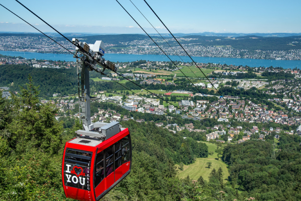 Zürich Sonnenuntergangstour und Abendessen mit Schweizer Käsefondue Ticket - Image 1 of 5