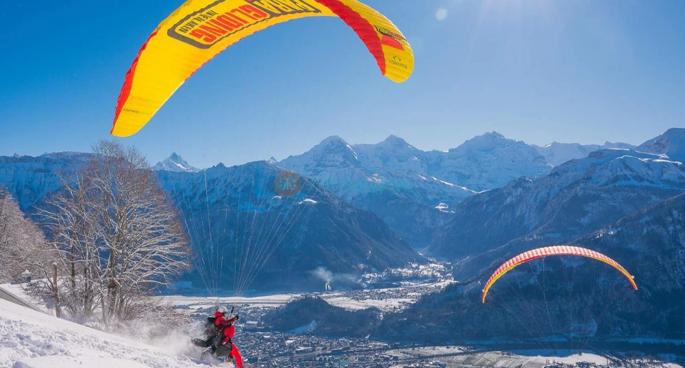 Tandem Paragliding Experience in Interlaken from Zurich - Image 1 of 5