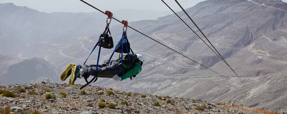 Jebel Jais Zipline Flug – Die längste Zipline der Welt - Bild 3 von 5