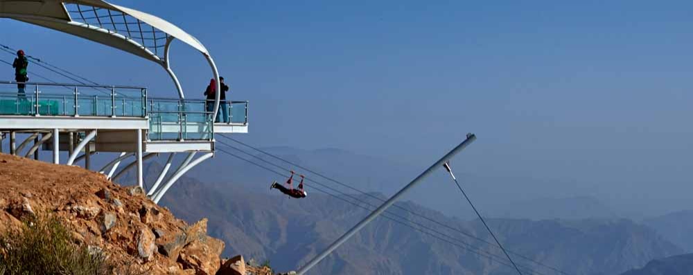 Jebel Jais Zipline Flug – Die längste Zipline der Welt - Bild 4 von 5