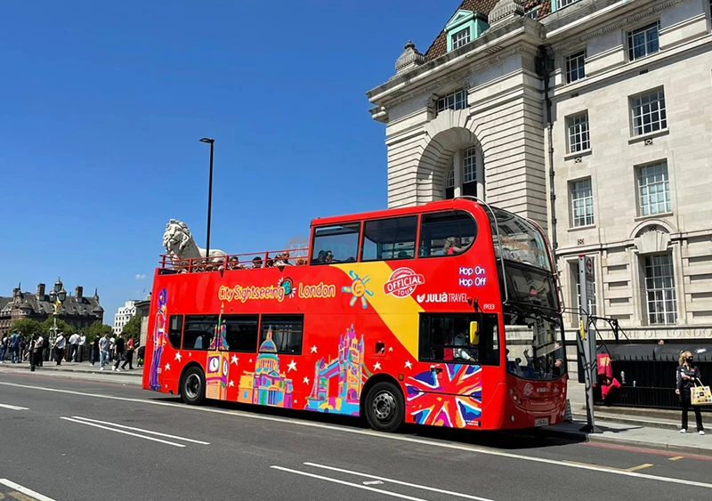 City Sightseeing London Tour in Autobus Hop-on Hop-off