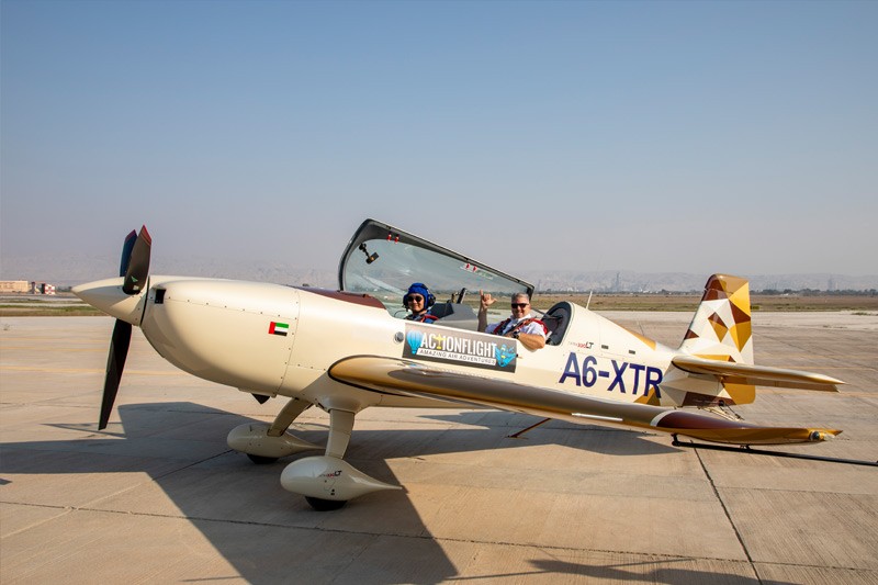 Акробатический полет ActionFlight Рас-Аль-Хайма — Удивительные воздушные приключения - Image 1 of 8