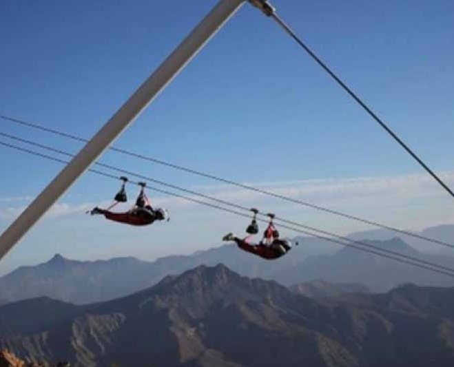 World's Longest Zipline | Jebel Jais Flight | AED 299 Book Online - JTR Holidays