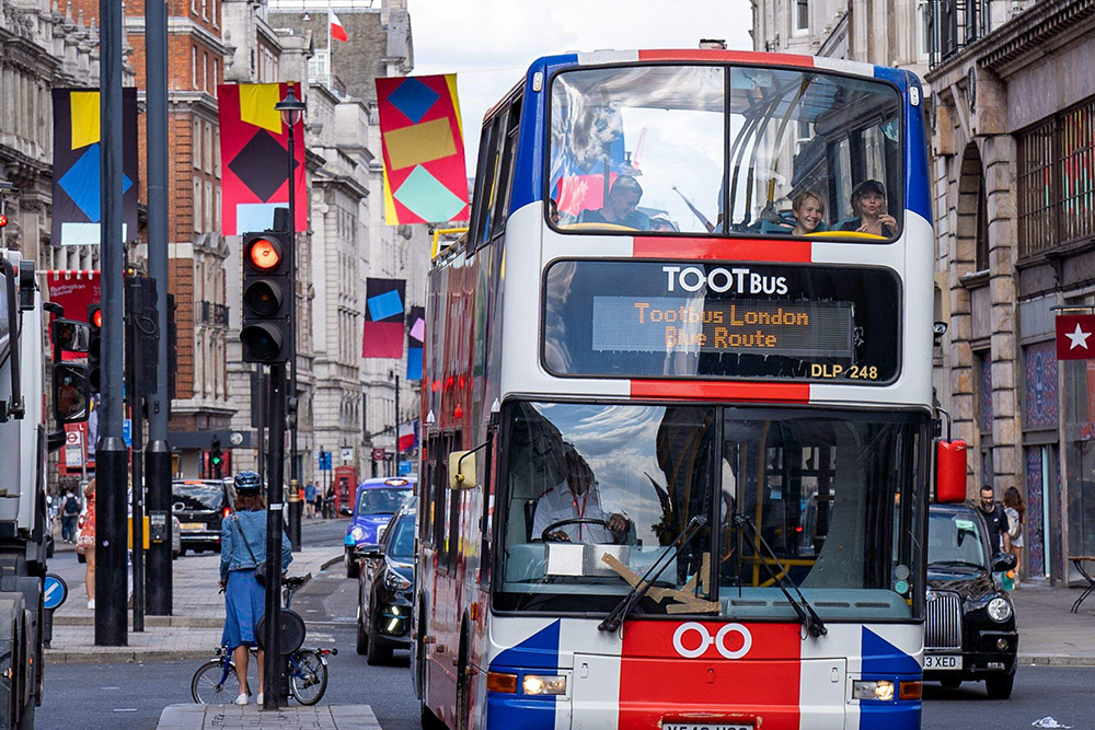 London Hop-On-Hop-Off Bus by Tootbus - Image 1 of 9