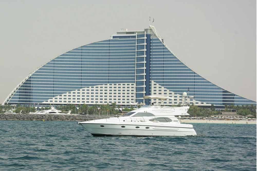 Yacht Rental Dubai Marina - 50 Ft (18 Pax) - Yacht Rental Dubai with JTR Holidays is a pleasure you will love to experience. Hire a yacht in Dubai, Get the best yacht charter price, Enjoy a luxury ride in Dubai Marina with friends and family. Yacht Rental Dubai Marina - 50 Ft (18 Pax) - Image 1 of 5