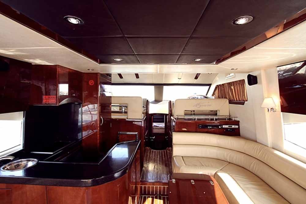 Yacht Rental Dubai Marina - 50 Ft (18 Pax) - Yacht Rental Dubai with JTR Holidays is a pleasure you will love to experience. Hire a yacht in Dubai, Get the best yacht charter price, Enjoy a luxury ride in Dubai Marina with friends and family. Yacht Rental Dubai Marina - 50 Ft (18 Pax) - Image 4 of 5