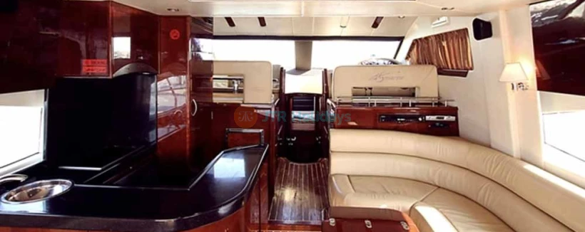 Yacht Rental Dubai Marina - 50 Ft (18 Pax) - Yacht Rental Dubai with JTR Holidays is a pleasure you will love to experience. Hire a yacht in Dubai, Get the best yacht charter price, Enjoy a luxury ride in Dubai Marina with friends and family. Yacht Rental Dubai Marina - 50 Ft (18 Pax) - Image 4 of 5