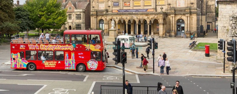 City Sightseeing York Hop-on Hop-off Bus Tour - Discover York with a City Sightseeing Hop-On Hop-Off Bus Tour. Explore top attractions at your own pace with unlimited rides and multilingual audio guides. City Sightseeing York Hop-on Hop-off Bus Tour - Image 4 of 5
