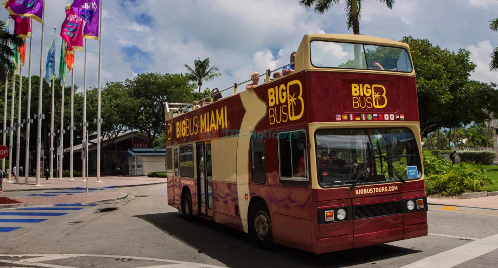 Miami Big Bus Open-Top Hop-On Hop-Off Tours – Explore Miami at Your Own Pace-JTR Holidays - Image 1 of 5