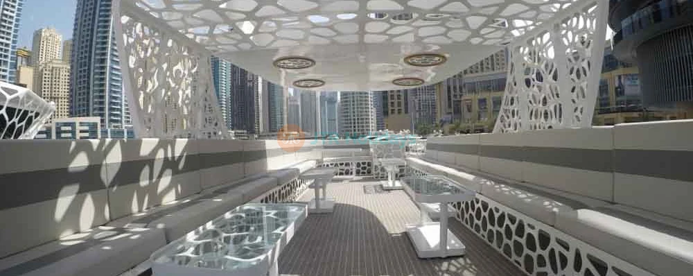 Luxury Yacht Ride Dubai Virgo - Yacht Dubai Rental - JTR Holidays - Image 3 of 5