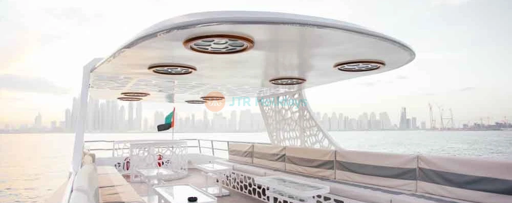 Luxury Yacht Ride Dubai Virgo - Yacht Dubai Rental - JTR Holidays - Image 4 of 5