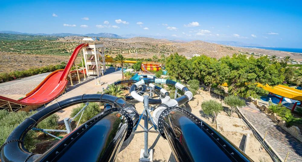 Watercity Waterpark ticket in Heraklion - Book your Watercity Waterpark tickets in Heraklion, Crete. Enjoy thrilling slides, pools, and family fun at one of the best water parks in Greece. Watercity Waterpark ticket in Heraklion - Image 1 of 5