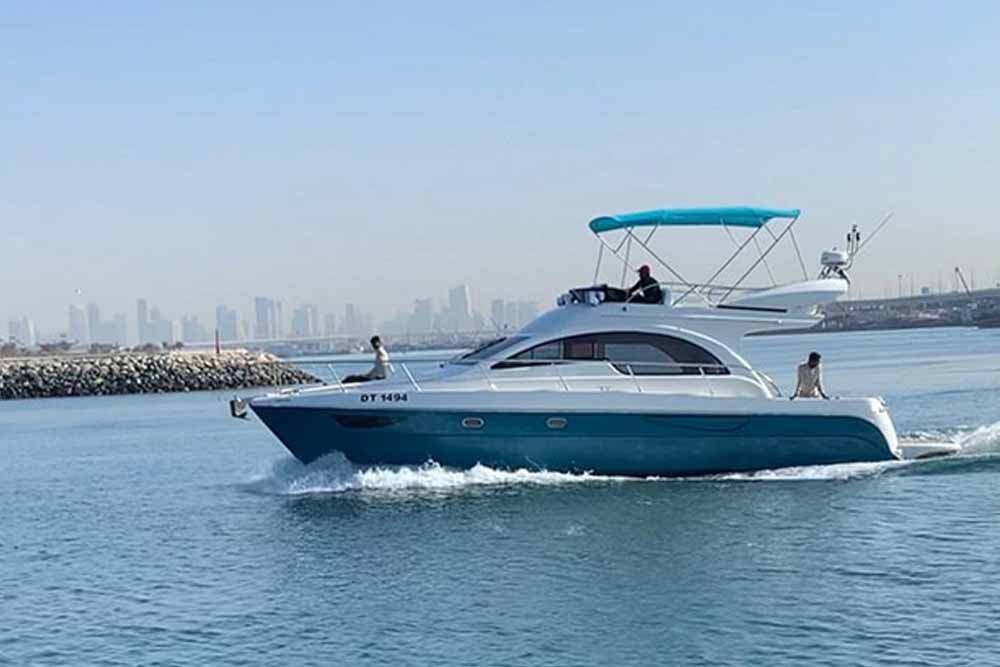 45 Feet Yacht Rental Dubai Marina - Image 1 of 5