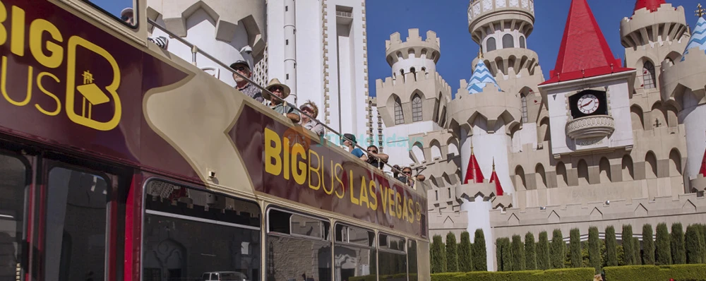Big Bus Las Vegas Hop On Hop Off Tour | Sightseeing Bus Tickets - JTR Holidays