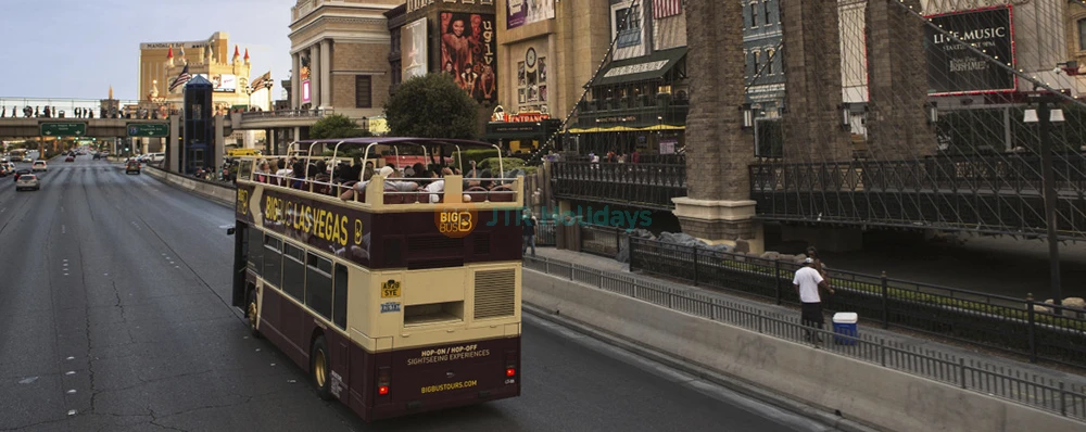 Big Bus Las Vegas Hop On Hop Off Tour | Sightseeing Bus Tickets - JTR Holidays