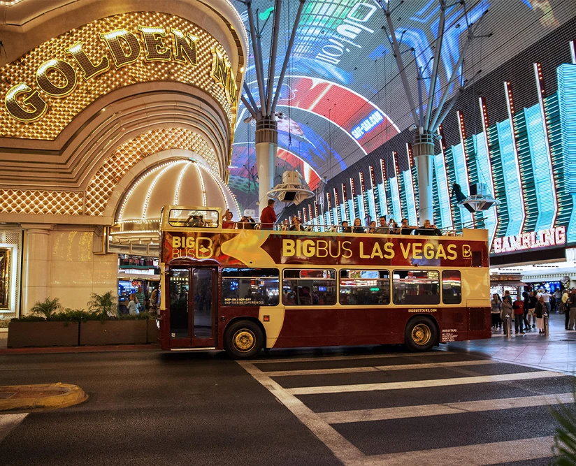 Big Bus Las Vegas Hop On Hop Off Tour | Sightseeing Bus Tickets - JTR Holidays