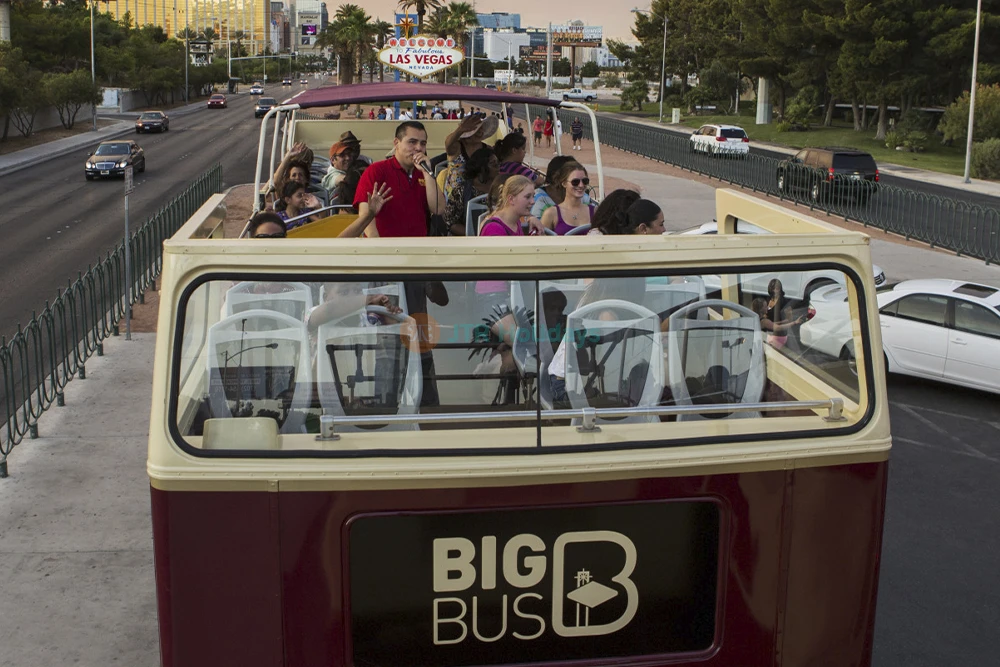 Big Bus Las Vegas Hop On Hop Off Tour | Sightseeing Bus Tickets - JTR Holidays