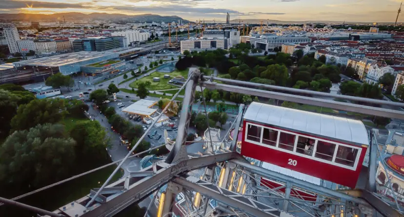 Vienna's Giant Ferris Wheel - Image 1 of 6
