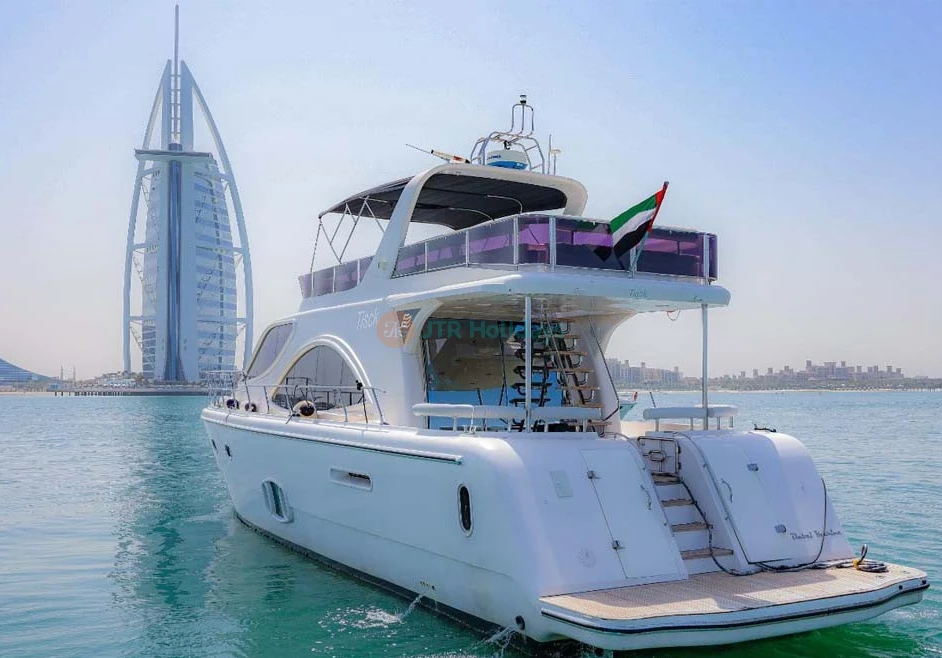 Luxury Yacht Rental Dubai | TISCK 75FT Yacht Charter | Private Cruises-JTR Holidays - Image 6 of 9