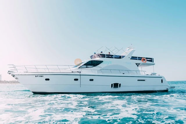 Luxury Yacht Rental Dubai | TISCK 75FT Yacht Charter | Private Cruises-JTR Holidays - Image 9 of 9