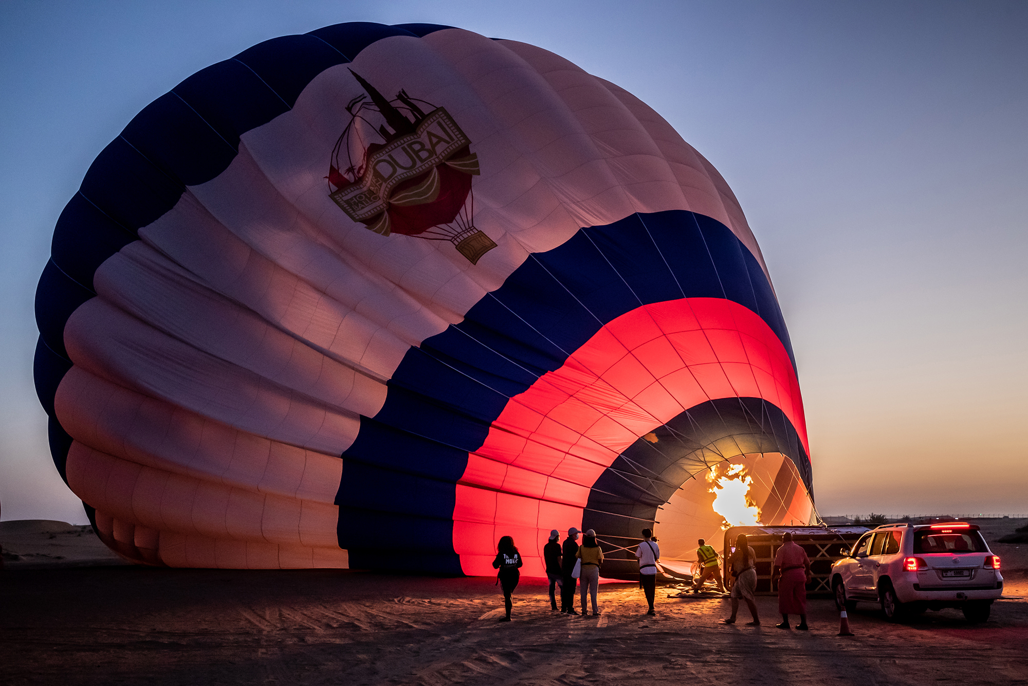 Hot Air Balloon Dubai - Book your Hot Air Balloon Dubai tickets for an unforgettable sunrise ride over the golden desert. Experience breathtaking views, luxury balloon flights, and adventure tours with expert pilots. Perfect for families, couples, and thrill seekers. Reserve your Dubai hot air balloon tour today and enjoy the magic of the desert sky. Hot Air Balloon Dubai - Image 1 of 5