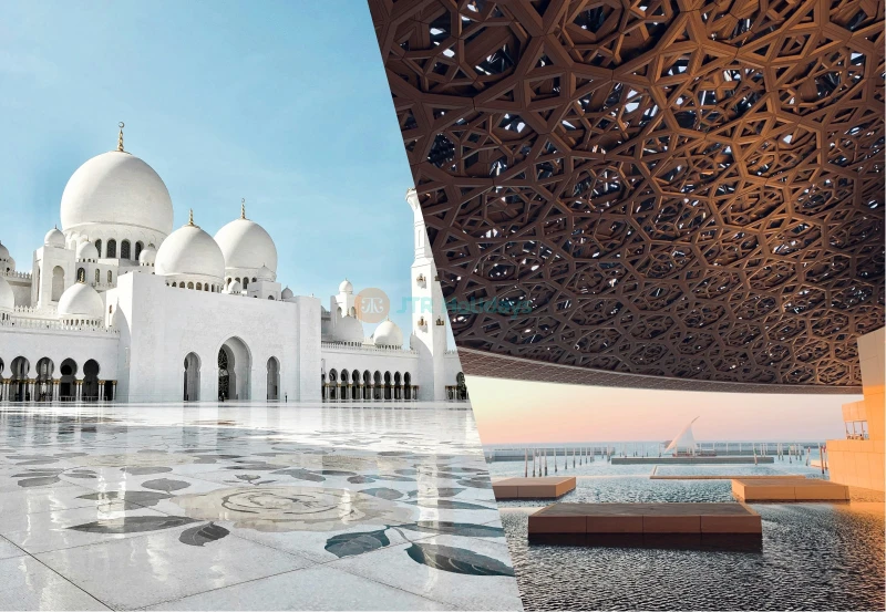 Abu Dhabi Tour from Dubai: Grand Mosque & Louvre Museum Full Day