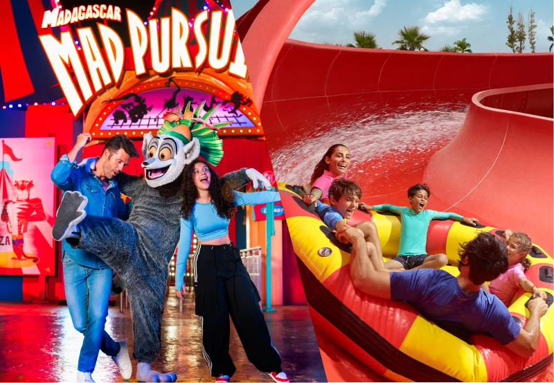 One Day Two Parks Tickets - Dubai Parks & Resorts