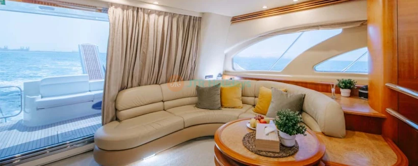 Luxury 55ft White Pearl Yacht Dubai Marina - Image 4 of 5