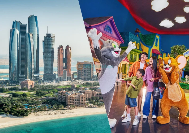 Abu Dhabi Tour With Warner Bros Ticket