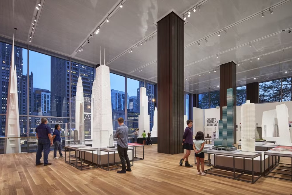 Chicago Architecture Center - Visit the Chicago Architecture Center to explore iconic buildings, discover the city’s architectural legacy, and enjoy interactive exhibits and guided tours. Perfect for architecture lovers and curious travelers. Chicago Architecture Center - Image 1 of 5