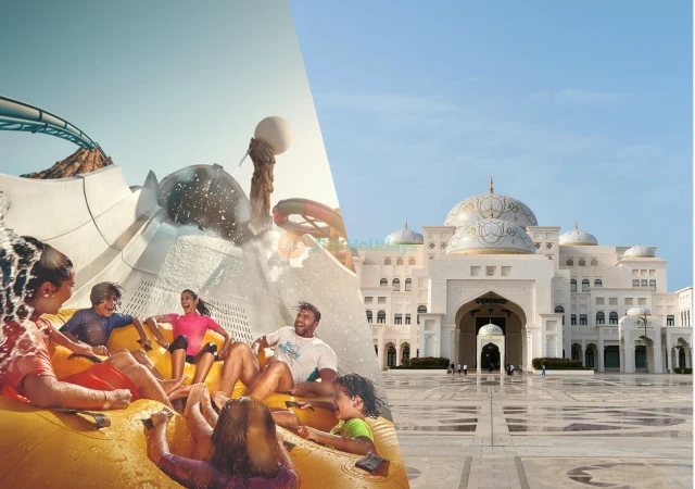 Yas Water World + Qasr Al Watan Abu Dhabi - Combo Deal