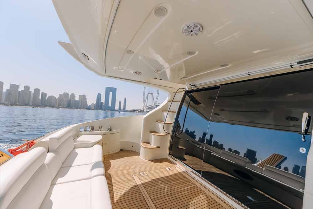 Luxury 55ft White Pearl Yacht Dubai Marina - Image 7 of 10