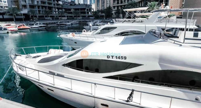 Mercury-66 Yacht Ride Dubai Marina - Yacht Rental in Dubai - JTR Holidays