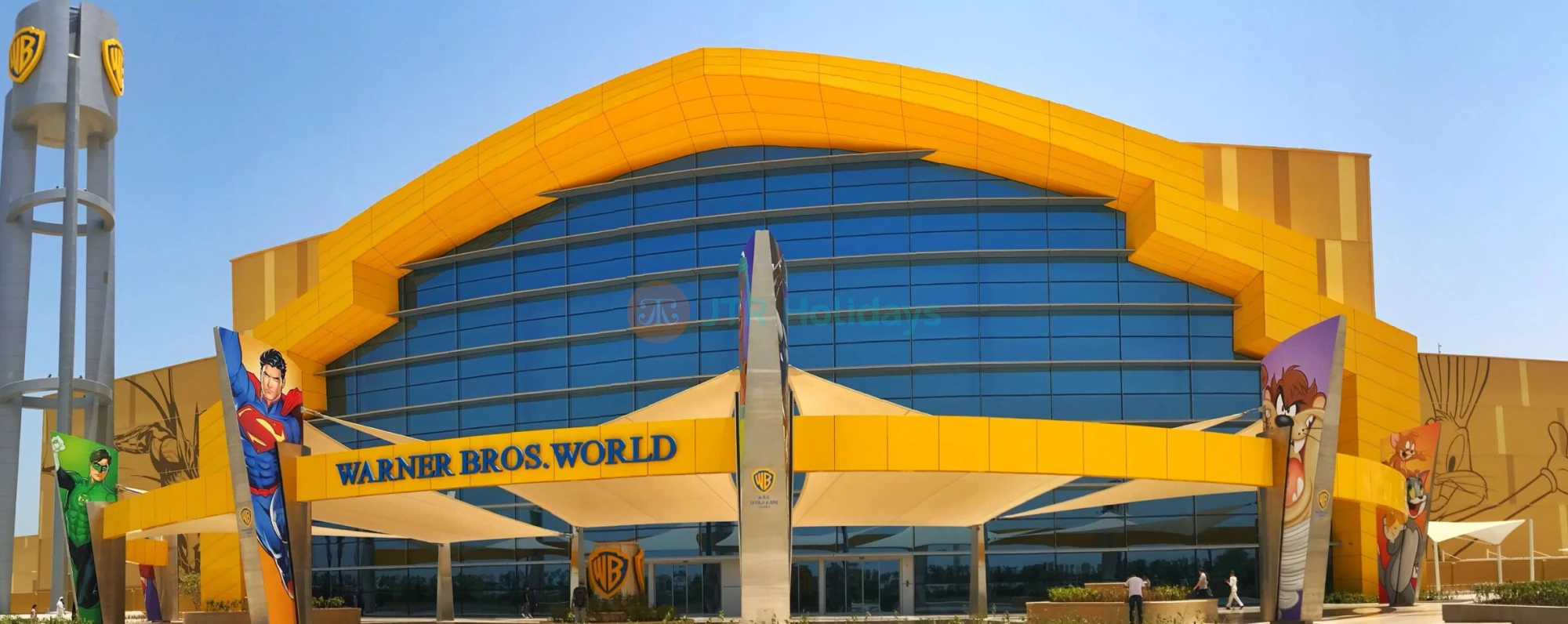 Abu Dhabi City Tour With Warner Bros - Visit Grand Mosque Abu Dhabi - JTR Holidays