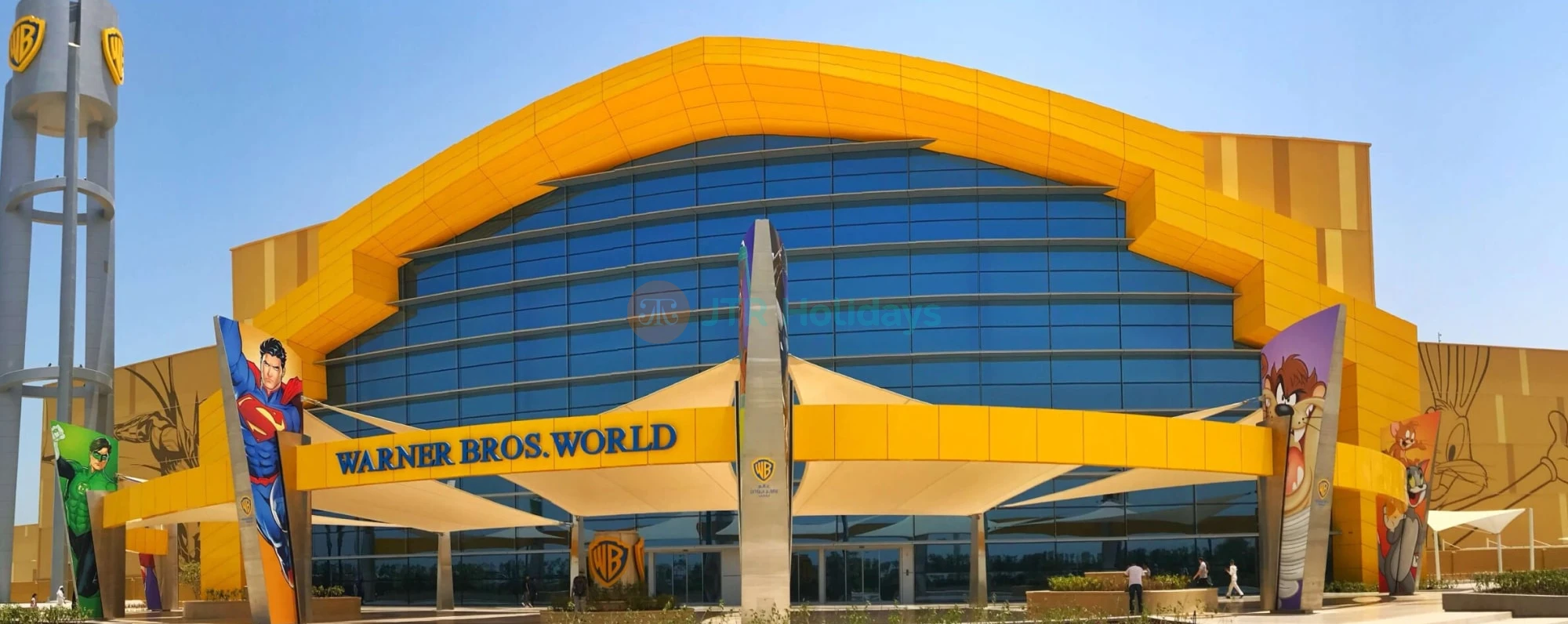 Abu Dhabi City Tour With Warner Bros - Visit Grand Mosque Abu Dhabi - JTR Holidays