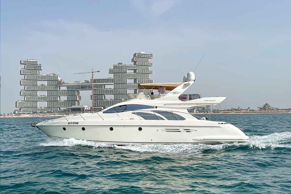 50ft Grand Yacht Ride Dubai Marina (17 Pax) - Image 1 of 8