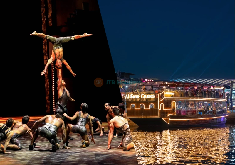 La Perle Show with Canal Dinner Cruise