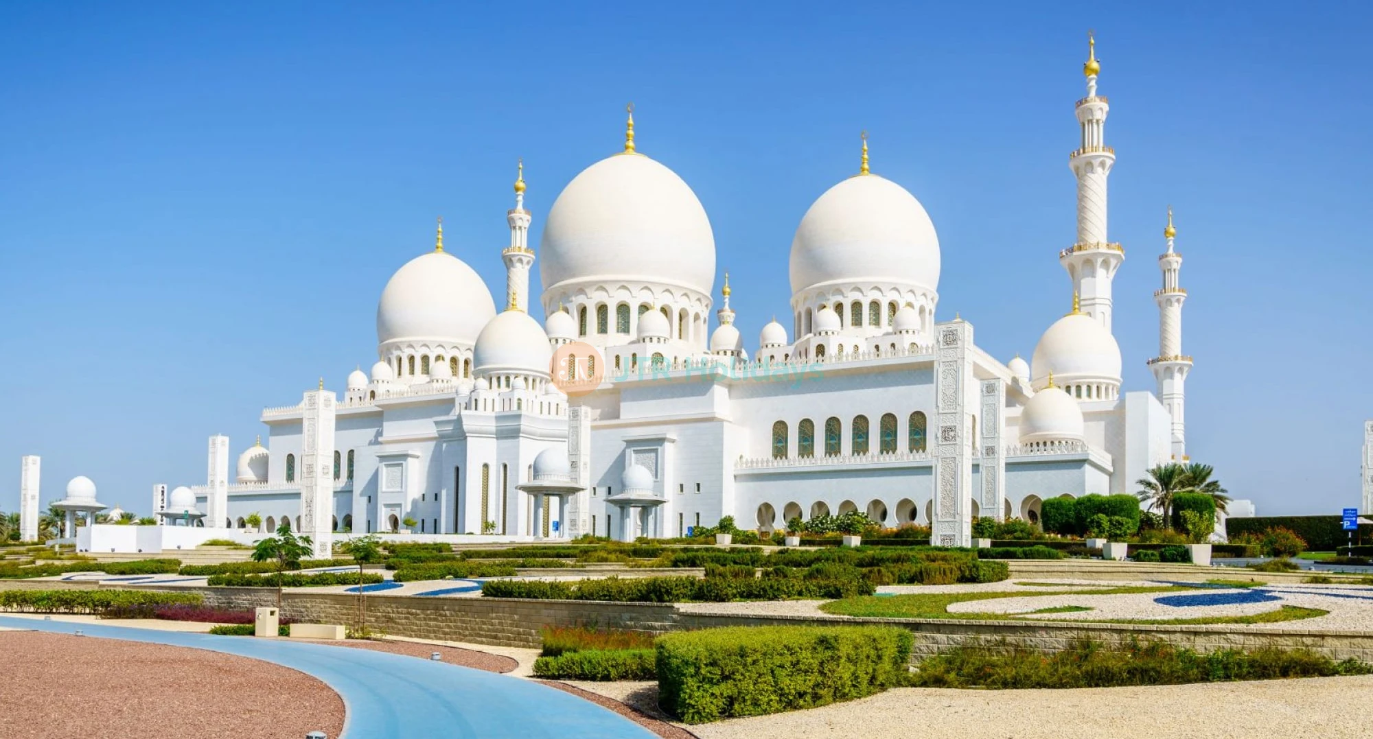 Visite de la ville d'Abu Dhabi au départ de Dubaï avec la Grande Mosquée Cheikh Zayed + Zoo Emirates Park ou Qasr Al Watan - Image 1 sur 5
