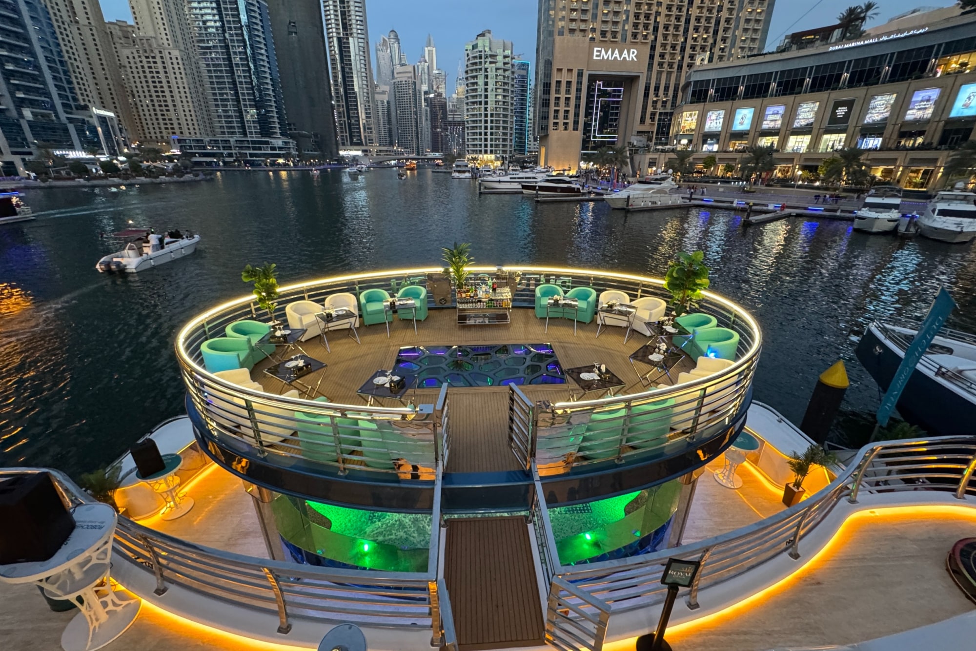 Dubai Marina Mega Yacht Dinner Cruise - Image 5 of 5
