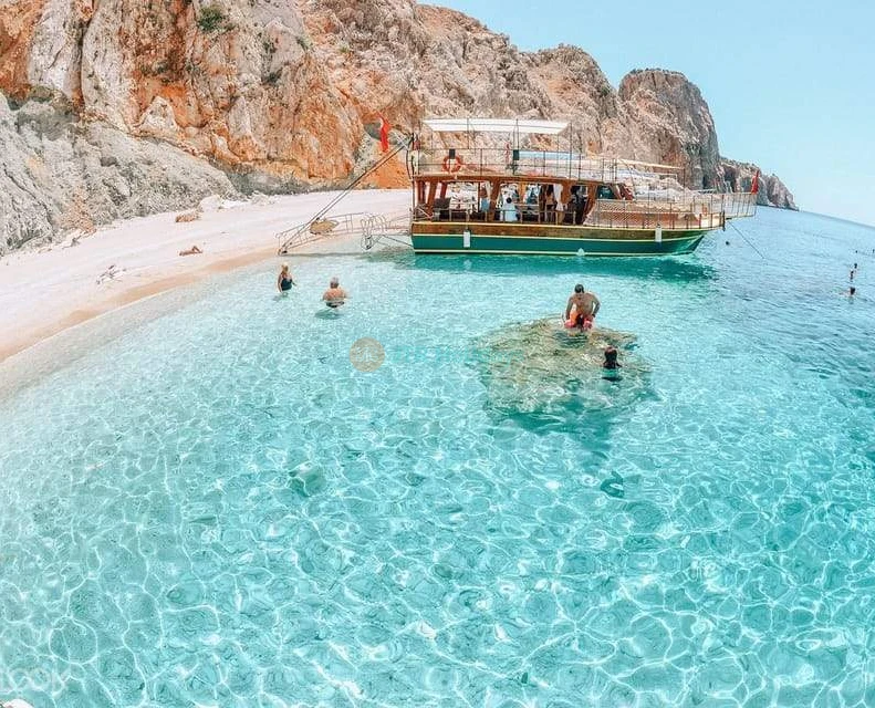 アンタルヤ スルアダ島のランチとホテル送迎オプション付きボートツアー - Image 2 of 5