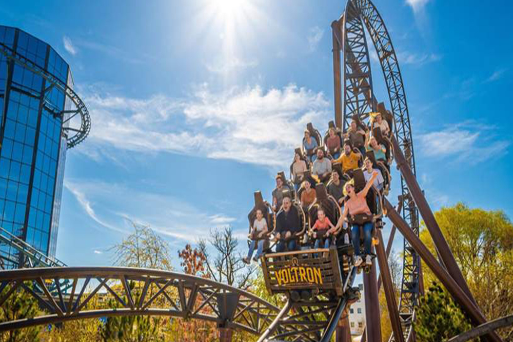 Europa Park Ticket - Discover Europa-Park, Germany’s largest and world’s most visited seasonal theme park. Enjoy over 100 thrilling rides, 16+ authentic European-themed zones, adrenaline-pumping rollercoasters like Silver Star and Voltron Nevera, captivating live shows, 4D cinema, and family fun. Book your tickets now! Europa Park Ticket - Image 1 of 5