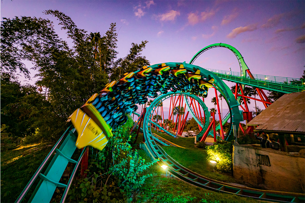 Busch Gardens Tampa Bay Admission Tickets - Get full-day access to Busch Gardens Tampa Bay with a Single Day Ticket. Enjoy thrilling roller coasters, live shows, and over 200 animal exhibits. Perfect for families and thrill seekers. Book now for an unforgettable Florida theme park experience! Busch Gardens Tampa Bay Admission Tickets - Image 2 of 5
