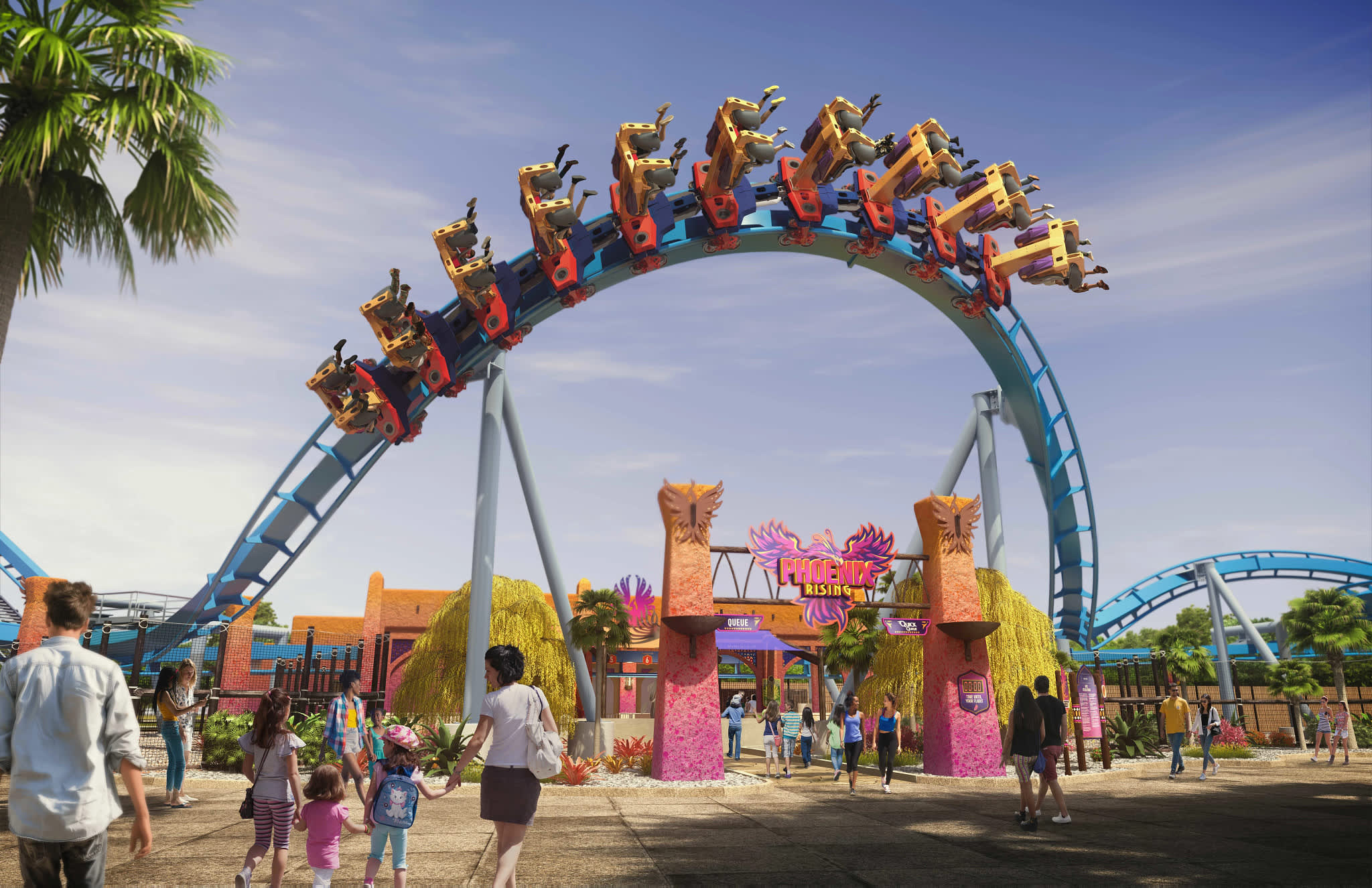 Busch Gardens Tampa Bay Admission Tickets - Get full-day access to Busch Gardens Tampa Bay with a Single Day Ticket. Enjoy thrilling roller coasters, live shows, and over 200 animal exhibits. Perfect for families and thrill seekers. Book now for an unforgettable Florida theme park experience! Busch Gardens Tampa Bay Admission Tickets - Image 4 of 5