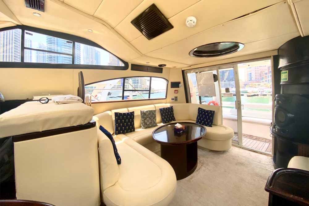 Yacht Ride Dubai Marina 48 Ft - (15 Pax) - Image 3 of 5