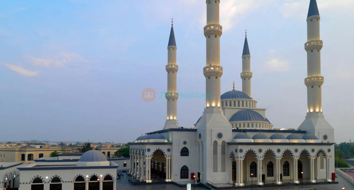 Dubai City Tour (Half-Day) With Blue Mosque Visit - Discover the landmarks of Dubai on a 5-hour guided city tour. Traveling by air-conditioned vehicle and get to know about Dubai’s own Burj Khalifa, Burj al Arab, Atlantis the Palm &Dubai Marina. Plus, delve into historical Dubai with Blue Mosque Visit. Dubai City Tour (Half-Day) With Blue Mosque Visit - Image 1 of 5
