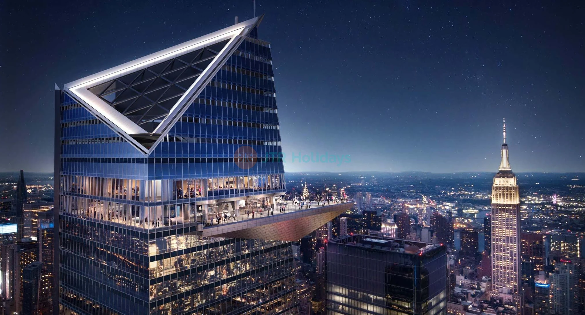 Edge at Hudson Yards: NYC Highest Outdoor Sky Deck Tickets - JTR Holidays - Image 1 of 5