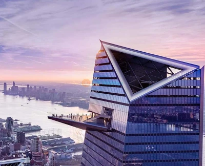 哈德逊广场纽约市Edge观景台 - 图片 2 的 5