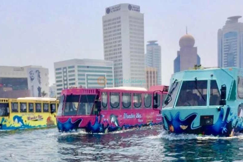 Wonder bus Dubai tickets price -Dubai water bus location | JTR Holidays