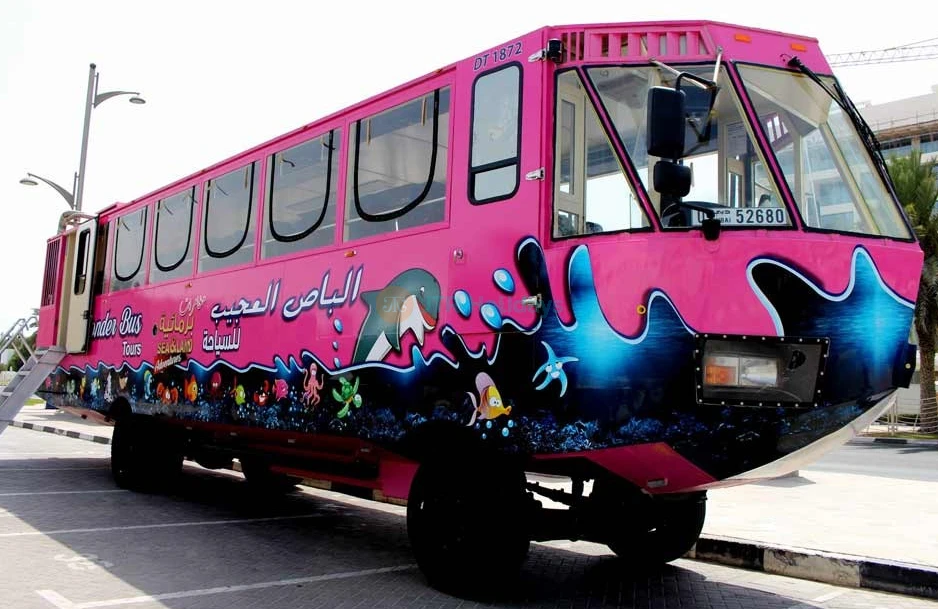 Wonder bus Dubai tickets price -Dubai water bus location | JTR Holidays