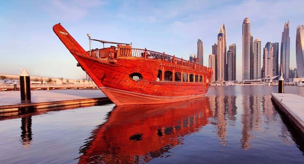 Marina Sightseeing Cruise - Marina Sightseeing Tour is the new part of Dubai famous for luxury five-star hotels, scintillating skyscrapers, the twisted tower known as Cayan tower. Where heritage meets modernity, our Dubai Marina Sightseeing Tour gives you the chance to explore Marina, beaming with a unique history and sleek architecture... this tour captures Dubai at its best. Marina Sightseeing Cruise - Image 1 of 5